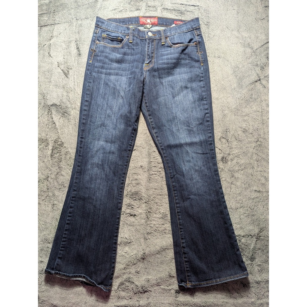 Lucky Brand Sofia Boot Ankle Jeans Women's Size 13/31 Dark Wash